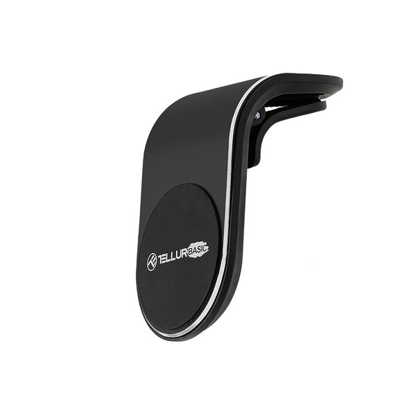 Tellur Magnetic Phone Holder For Car Air Vent Μαγνητική βάση στήριξης Smartphone αεραγωγών αυτοκινήτου (Black) - Image 1