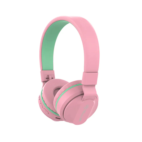 Tellur Buddy Over‑Ear Bluetooth Ακουστικά για Παιδιά, Bluetooth 5.3 – Ροζ - Image 1