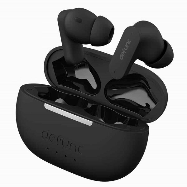 Defunc TRUE ANC Bluetooth 5.3 Ασύρματα True Wireless Ακουστικά με Active Noise Cancellation και θήκη (μαύρο) - Image 1