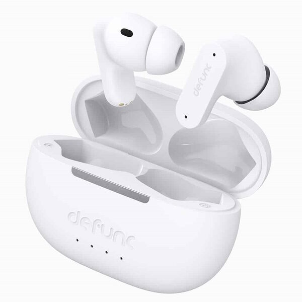 Defunc TRUE ANC Bluetooth 5.3 Ασύρματα True Wireless Ακουστικά με Active Noise Cancellation και θήκη (λευκό) - Image 1