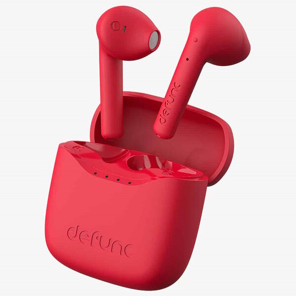 Defunc TRUE LITE Bluetooth 5.3 Ασύρματα True Wireless Ακουστικά με θήκη (κόκκινο) - Image 1