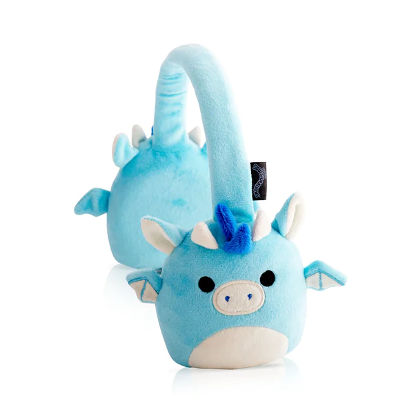 Lazerbuilt Squishmallows Tatiana the Dragon – Λούτρινα Ασύρματα Παιδικά Ακουστικά με Μικρόφωνο - Image 1