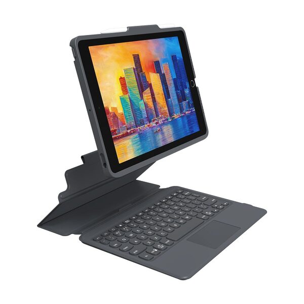 ZAGG Pro Keys με Trackpad Θήκη με πληκτρολόγιο για Apple iPad 10,2" (7ης / 8ης Γενιάς (2019 - 2020) σε charcoal χρώμα - 103407950 - Image 1