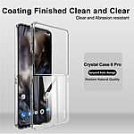 Θήκη Samsung Galaxy Z Flip7 5G IMAK Air II Pro Series πλάτη διάφανη από σκληρό πλαστικό - Image 3