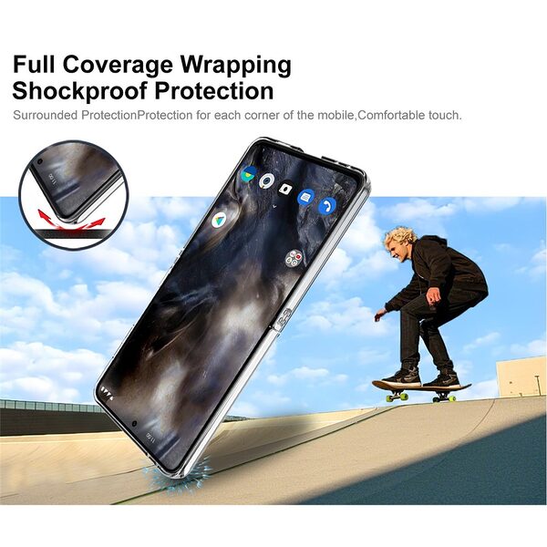 Θήκη Samsung Galaxy Z Flip7 5G IMAK Air II Pro Series πλάτη διάφανη από σκληρό πλαστικό - Image 4