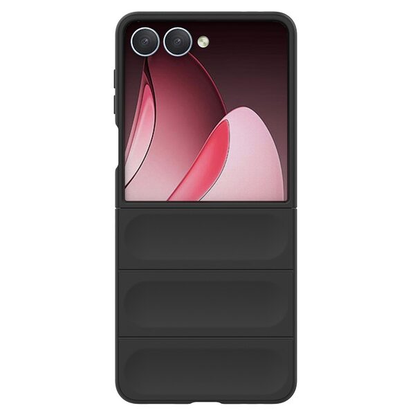 Θήκη Samsung Galaxy Z Flip7 5G Mad Mask Rugged Armor από σκληρό Premium TPU μαύρο - Image 3