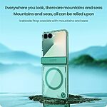 Θήκη Samsung Galaxy Z Flip7 5G NiLLkin Camshield Iceblade Prop Magnetic Series v4 MagSafe από σκληρό Premium TPU μαύρο - Image 4