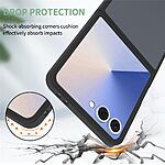 Θήκη Samsung Galaxy Z Flip7 5G OEM Shockproof συμβατό με MagSafe φορτιστή Πλάτη TPU μαύρο - Image 3