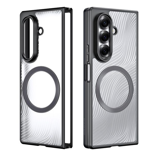 Θήκη Samsung Galaxy Z Fold7 5G DUX DUCIS Aimo Series συμβατό με MagSafe φορτιστή - Ανθεκτική στις Πτώσεις μαύρο - Image 2