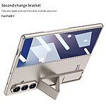 Θήκη Samsung Galaxy Z Fold7 5G GKK Premium Προστασία V2 με ενσωματωμένο σταντ και θωρακισμένο PC υλικό, με τζάμι οθόνης μαύρο - Image 5