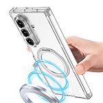 Θήκη Samsung Galaxy Z Fold7 5G GKK Προστατευτικό από PC V2 με υποστήριξη ασύρματης φόρτισης και πτυσσόμενη βάση στήριξης μαύρο - Image 3
