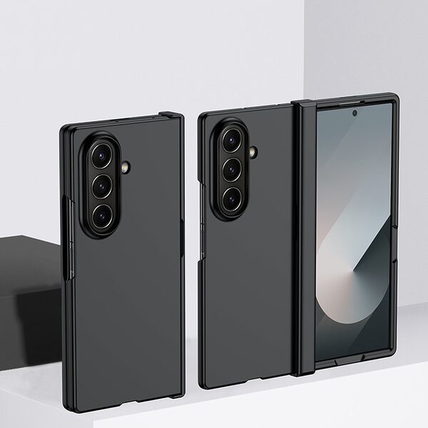 Θήκη Samsung Galaxy Z Fold7 5G Mad Mask Skin Touch Series V2 Protection με TPU Frame μαύρο - Image 2