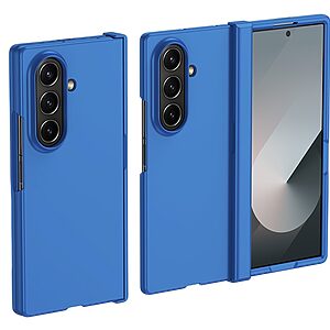 Θήκη Samsung Galaxy Z Fold7 5G Mad Mask Skin Touch Series V2 Protection με TPU Frame μπλε