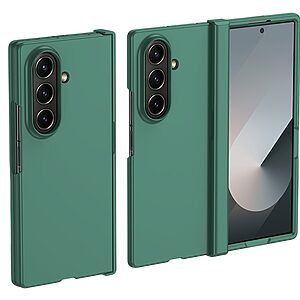 Θήκη Samsung Galaxy Z Fold7 5G Mad Mask Skin Touch Series V2 Protection με TPU Frame πράσινο