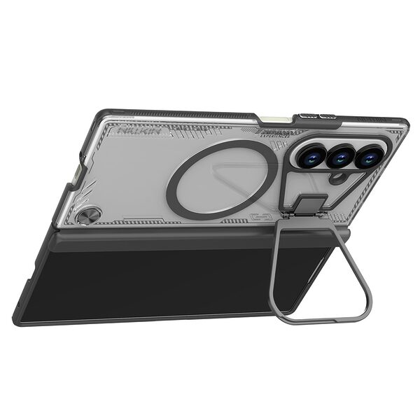 Θήκη Samsung Galaxy Z Fold7 5G NiLLkin Camshield Iceblade Prop Magnetic Series v3 με προστασία για την κάμερα και βάση στήριξης MagSafe από σκληρό Premium TPU μαύρο - Image 2