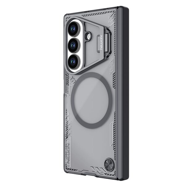 Θήκη Samsung Galaxy Z Fold7 5G NiLLkin Camshield Iceblade Prop Magnetic Series v3 με προστασία για την κάμερα και βάση στήριξης MagSafe από σκληρό Premium TPU μαύρο