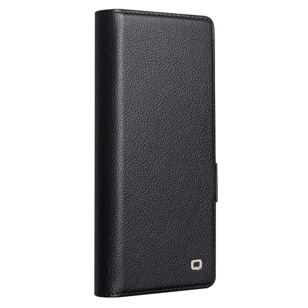 Θήκη Samsung Galaxy Z Fold7 5G QIALINO book v5 με μαγνητικό κούμπωμα από Premium αυθεντικό δέρμα Genuine Cowhide μαύρο - Image 4