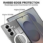 Θήκη Samsung Galaxy Z Fold7 5G OEM Clear Style Shockproof V3 συμβατό με MagSafe φορτιστή Transparent Πλάτη TPU - Image 5