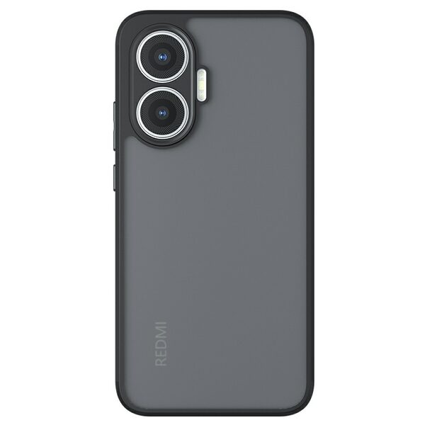 Θήκη Xiaomi Poco F7 5G BASEUS Skin Sensation Series Case Thin με matte επιφάνεια και ενισχυμένο Lens Protection Πλάτη TPU μαύρο - Image 2