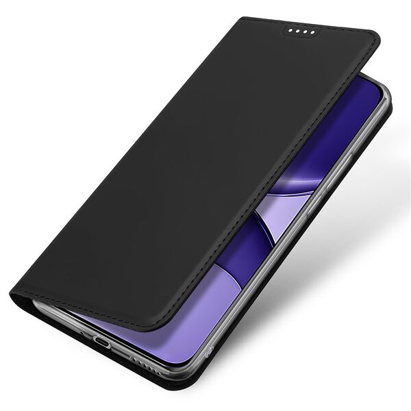 Θήκη Xiaomi Poco F7 5G DUX DUCIS Skin Pro Series με βάση στήριξης, υποδοχή καρτών και μαγνητικό κούμπωμα Flip Wallet από συνθετικό δέρμα και TPU μαύρο - Image 4