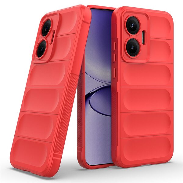 Θήκη Xiaomi Poco F7 5G Mad Mask Rugged Armor από σκληρό Premium TPU κόκκινο - Image 2