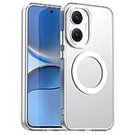 Θήκη Xiaomi Poco F7 5G Mad Mask Anti-Slip Shockproof συμβατό με MagSafe φορτιστή Transparent Πλάτη TPU λευκό