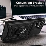 Θήκη Xiaomi Poco F7 5G Mad Mask Camshield Armor Guard v3 Πλάτη με προστασία για την κάμερα, Kickstand και Βάση στήριξης από σκληρό Premium TPU μαύρο - Image 5