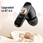 Ασύρματα Ακουστικά  Bluetooth USAMS In Ear Echo E02 Series Dual-mic με ANC + ENC και πρωτόκολλο σύνδεσης BT5.3 λευκό - Image 4