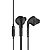 Defunc PLUS HYBRID In-Ear Earbuds Ενσύρματα Ακουστικά σε μαύρο χρώμα