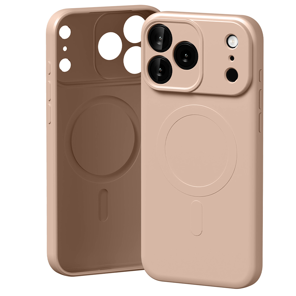 Θήκη Mercury Goospery® Semi Silicon MagSafe για iPhone 17 Pro Max - ροζ Θήκη Mercury Goospery® Semi Silicon MagSafe για iPhone 17 Pro Max - ροζ