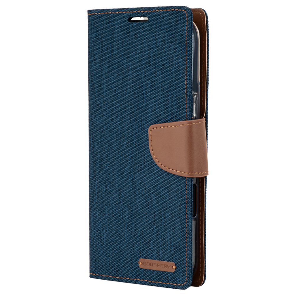 Θήκη Mercury Goospery® Canvas Diary book με βάση στήριξης Θήκη Mercury Goospery® Canvas Diary book με βάση στήριξης