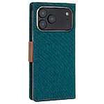 υποδοχές καρτών και μαγνητικό κούμπωμα για iPhone 17 Pro Max - πράσινο/ καφέ