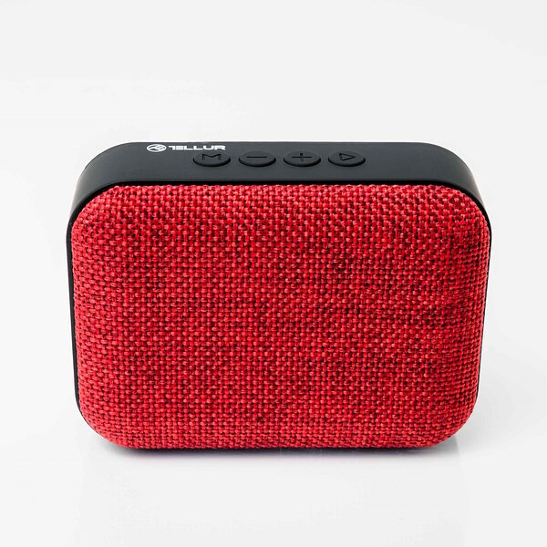 Tellur Callisto Φορητό Bluetooth Ηχείο με FM Radio & Λειτουργία Hands-Free – Κόκκινο - Image 1