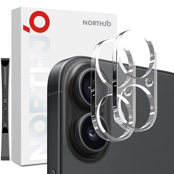 Tempered Glass iPhone 17 - NORTHJO - Διάφανο - Anti-fingerprint