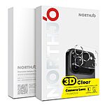 Tempered Glass iPhone 17 - NORTHJO - Διάφανο - Anti-fingerprint - Εικόνα 4