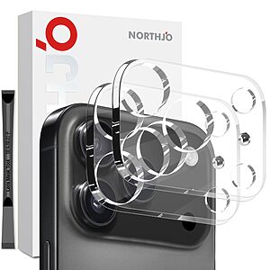 Tempered Glass iPhone 17 Pro Max - NORTHJO - Διάφανο - Κάμερας