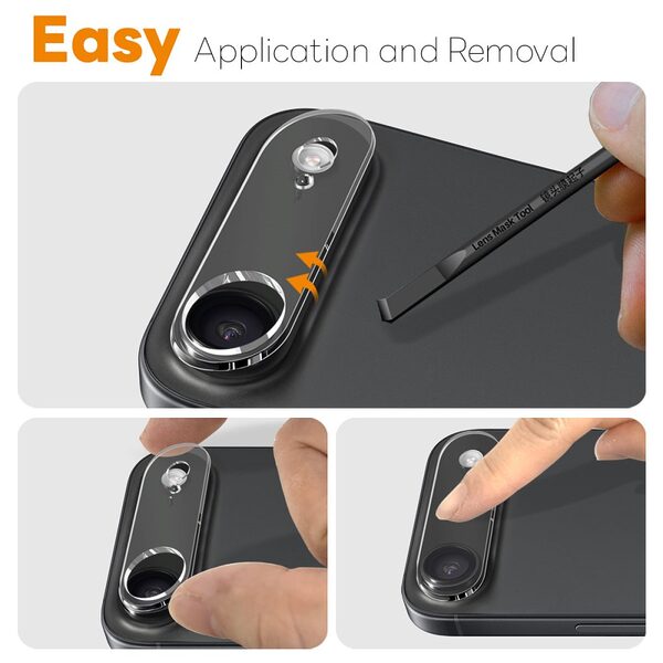 Tempered Glass iPhone Air - NORTHJO - Διάφανο - Anti-fingerprint - Εικόνα 3