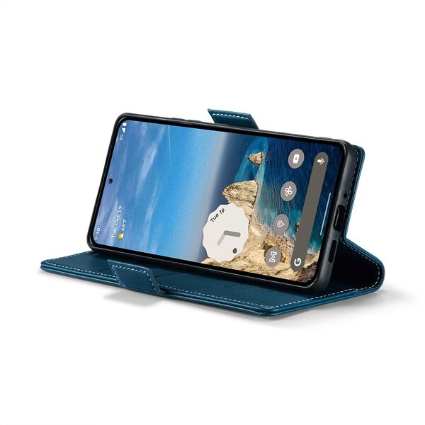 Θήκη Google Pixel 10 Pro 5G / 10 5G / 9 Pro 5G / 9 5G - CASEME 023 - Flip Πορτοφόλι από Συνθετικό Δέρμα (PU) - Μπλε - RFID/Wallet - Εικόνα 4