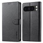 Θήκη Google Pixel 10 Pro 5G / 10 5G / 9 Pro 5G / 9 5G - LC.IMEEKE - Flip Πορτοφόλι από Συνθετικό Δέρμα (PU) - Μαύρο - Wallet/Stand