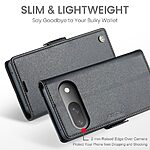 Θήκη Google Pixel 10 Pro 5G / 10 5G / 9 Pro 5G / 9 5G - CASEME 023 - Flip Πορτοφόλι από Συνθετικό Δέρμα (PU) με TPU - Μαύρο - RFID/Wallet/Stand - Εικόνα 8