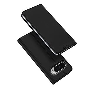 Θήκη Google Pixel 10 Pro 5G / 5G - DUX DUCIS Skin Pro Series - Flip Πορτοφόλι από Συνθετικό Δέρμα (PU) με TPU - Μαύρο - Wallet/Stand