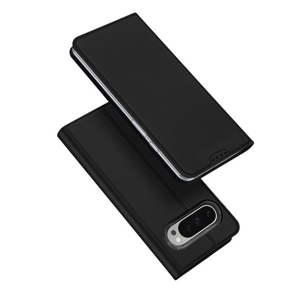 Θήκη Google Pixel 10 Pro 5G / 5G - DUX DUCIS Skin Pro Series - Flip Πορτοφόλι από Συνθετικό Δέρμα (PU) με TPU - Μαύρο - Wallet/Stand