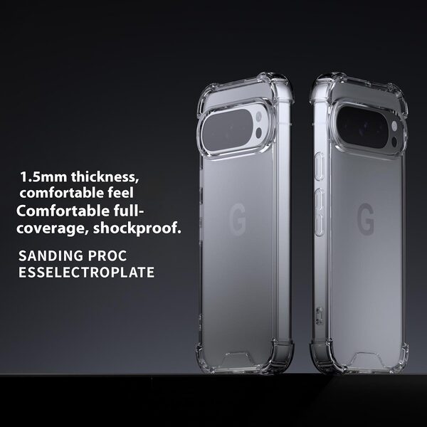 Θήκη Google Pixel 10 Pro 5G / 5G - OEM - Σκληρή Θήκη PC+TPU - Διάφανο - Εικόνα 3
