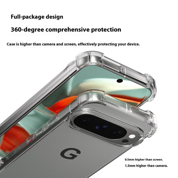 Θήκη Google Pixel 10 Pro 5G / 5G - OEM - Σκληρή Θήκη PC+TPU - Διάφανο - Εικόνα 5