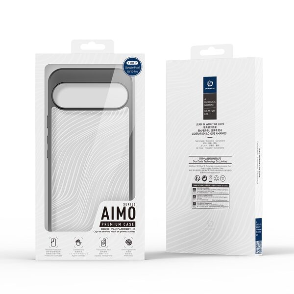 Θήκη Google Pixel 10 Pro 5G / 5G - DUX DUCIS Aimo Series - Σκληρή Θήκη PC+TPU - Μαύρο - Εικόνα 2