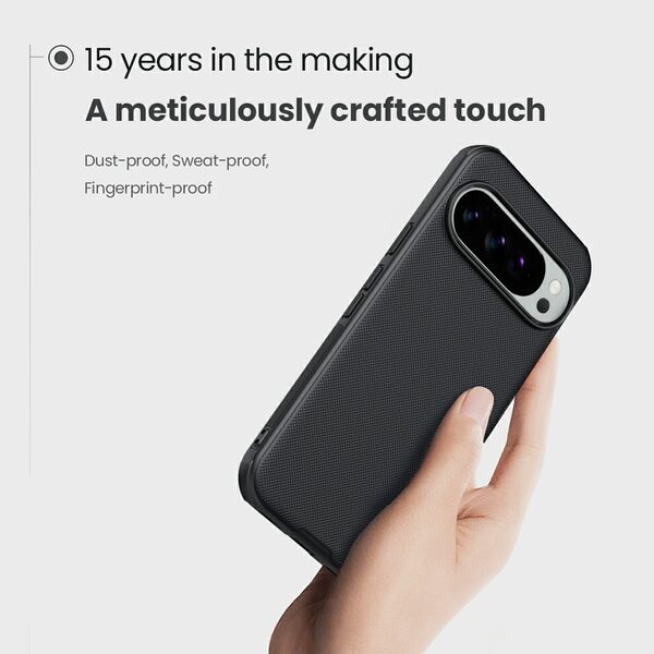 Θήκη Google Pixel 10 Pro 5G / 5G - NILLKIN Frosted Shield Pro - Σκληρή Θήκη PC+TPU - Μαύρο - Εικόνα 9