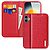 Θήκη iPhone 17 - DUX DUCIS Hivo Series - Flip Πορτοφόλι από Αυθεντικό Δέρμα - Κόκκινο - RFID/Wallet/Stand