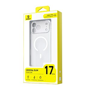 ΘΗΚΕΣ ΚΙΝΗΤΩΝ ΑΞΕΣΟΥΑΡ LENOVO A6000 K3 Lemon 20 Θήκη iPhone 17 - BASEUS Crystal Series - Σκληρή Θήκη PC - Διάφανο - MagSafe - Εικόνα 2