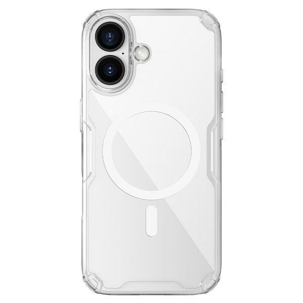 Θήκη iPhone 17 - NILLKIN Nature Pro Series - Σκληρή Θήκη PC+TPU - Διάφανο - MagSafe - Εικόνα 8