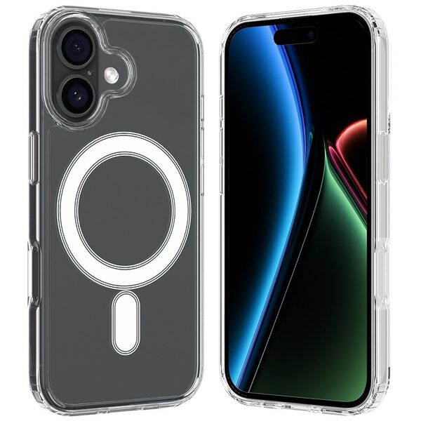 Θήκη iPhone 17 - OEM - Σκληρή Θήκη PC+TPU - Διάφανο - MagSafe - Εικόνα 9